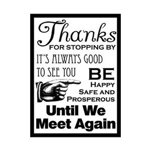 Thanks for stopping bye